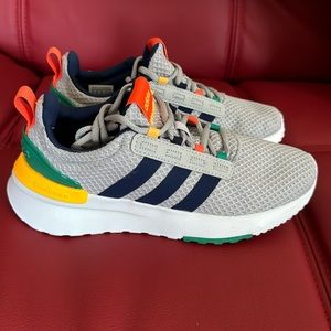 Boy Adidas running shoes